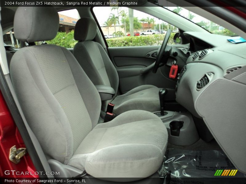 Sangria Red Metallic / Medium Graphite 2004 Ford Focus ZX5 Hatchback