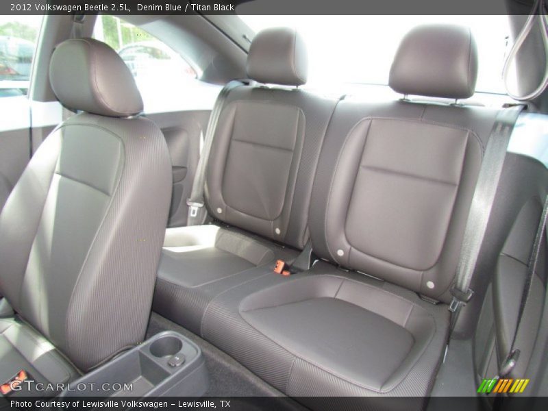 Denim Blue / Titan Black 2012 Volkswagen Beetle 2.5L