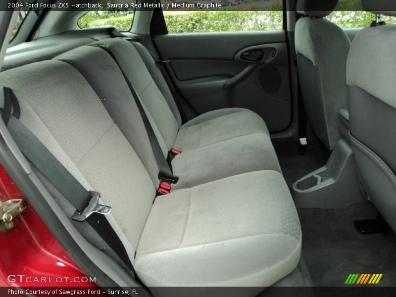 Rear Seat of 2004 Focus ZX5 Hatchback