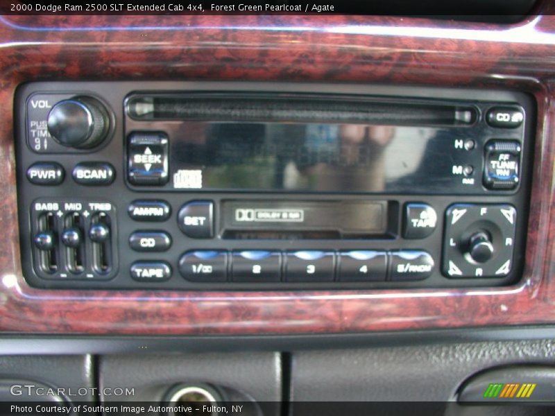 Forest Green Pearlcoat / Agate 2000 Dodge Ram 2500 SLT Extended Cab 4x4