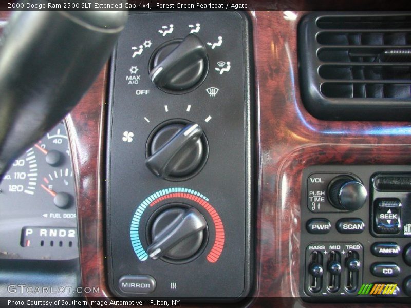 Forest Green Pearlcoat / Agate 2000 Dodge Ram 2500 SLT Extended Cab 4x4
