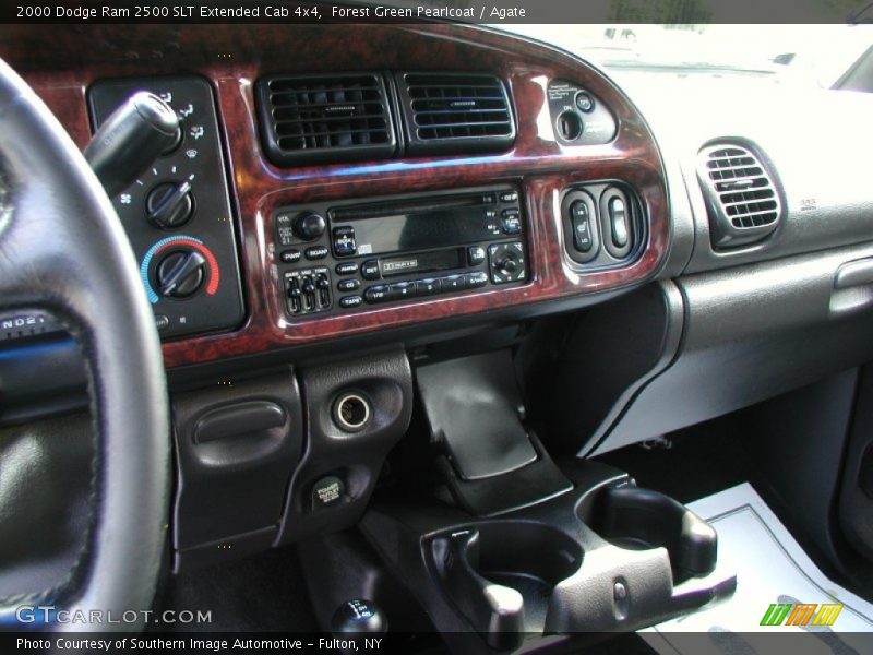 Forest Green Pearlcoat / Agate 2000 Dodge Ram 2500 SLT Extended Cab 4x4