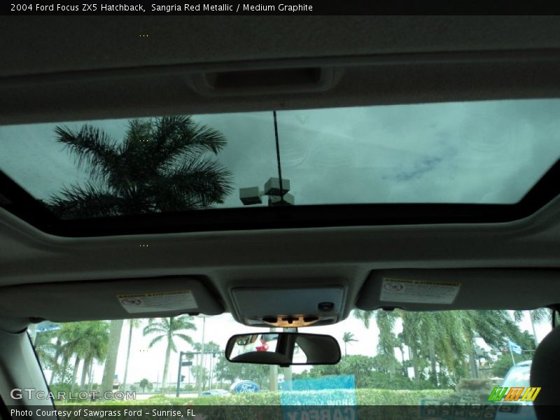 Sangria Red Metallic / Medium Graphite 2004 Ford Focus ZX5 Hatchback