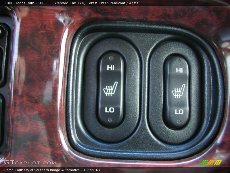 Forest Green Pearlcoat / Agate 2000 Dodge Ram 2500 SLT Extended Cab 4x4