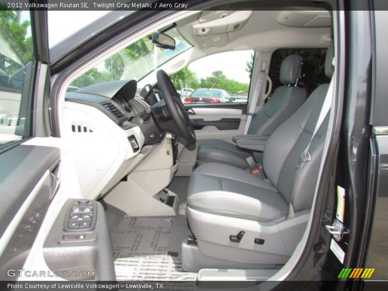 Twilight Gray Metallic / Aero Gray 2012 Volkswagen Routan SE