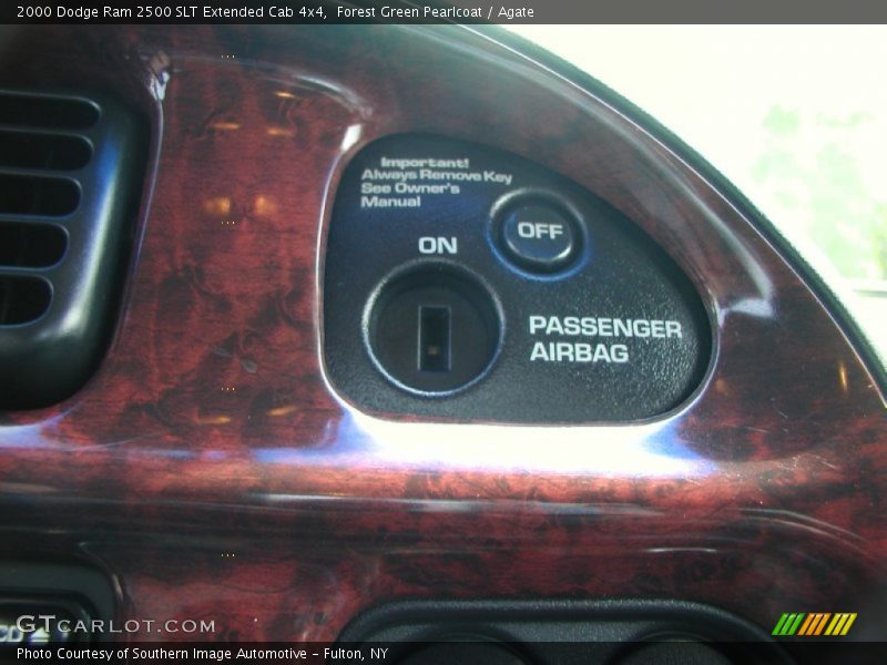 Forest Green Pearlcoat / Agate 2000 Dodge Ram 2500 SLT Extended Cab 4x4