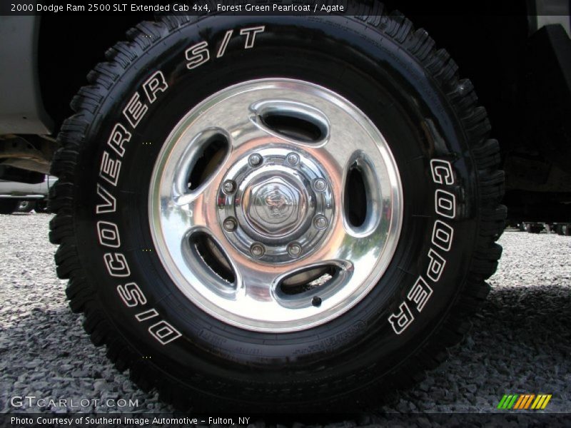 Forest Green Pearlcoat / Agate 2000 Dodge Ram 2500 SLT Extended Cab 4x4