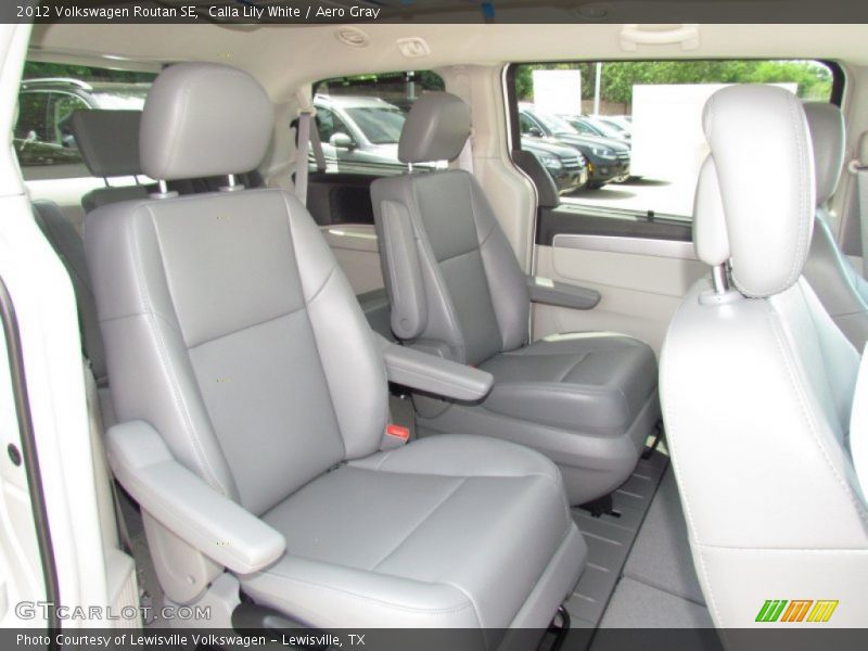 Calla Lily White / Aero Gray 2012 Volkswagen Routan SE