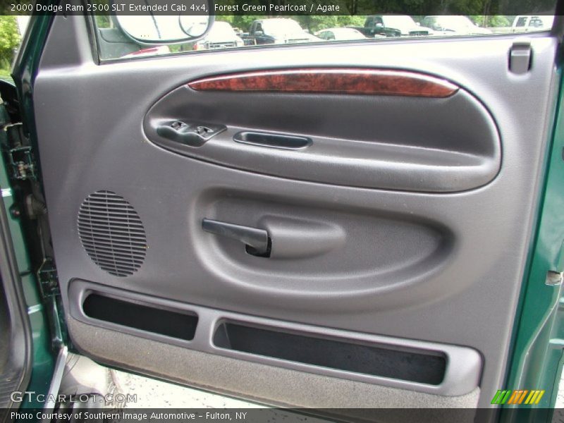 Forest Green Pearlcoat / Agate 2000 Dodge Ram 2500 SLT Extended Cab 4x4
