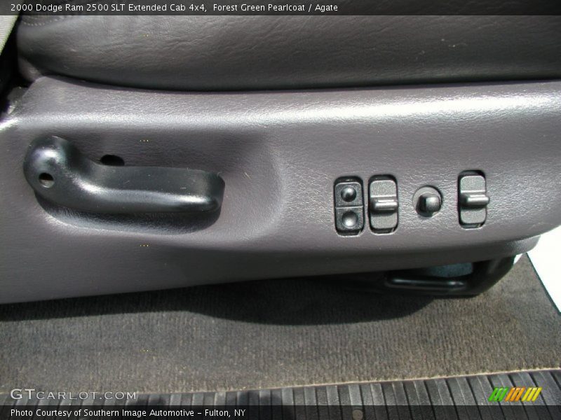 Forest Green Pearlcoat / Agate 2000 Dodge Ram 2500 SLT Extended Cab 4x4