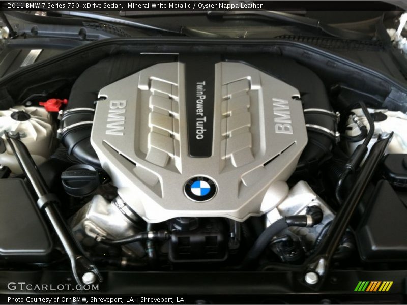  2011 7 Series 750i xDrive Sedan Engine - 4.4 Liter DI TwinPower Turbo DOHC 32-Valve VVT V8