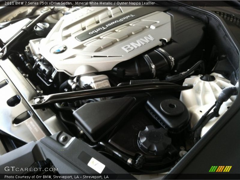  2011 7 Series 750i xDrive Sedan Engine - 4.4 Liter DI TwinPower Turbo DOHC 32-Valve VVT V8