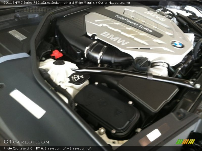  2011 7 Series 750i xDrive Sedan Engine - 4.4 Liter DI TwinPower Turbo DOHC 32-Valve VVT V8