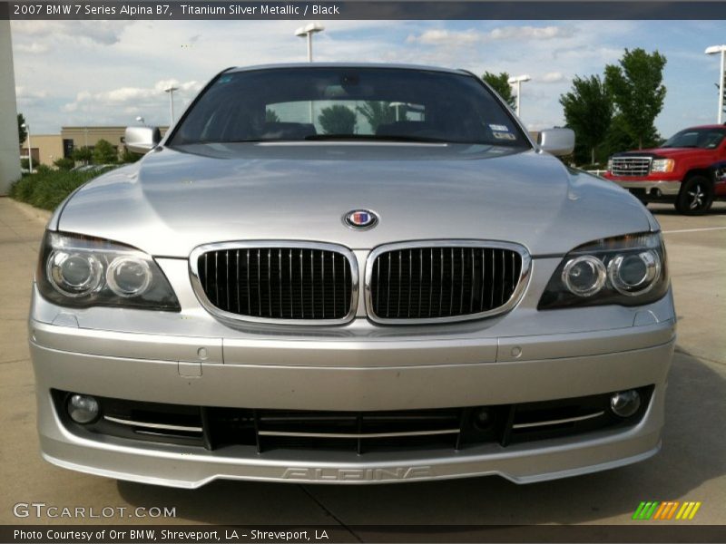 Titanium Silver Metallic / Black 2007 BMW 7 Series Alpina B7