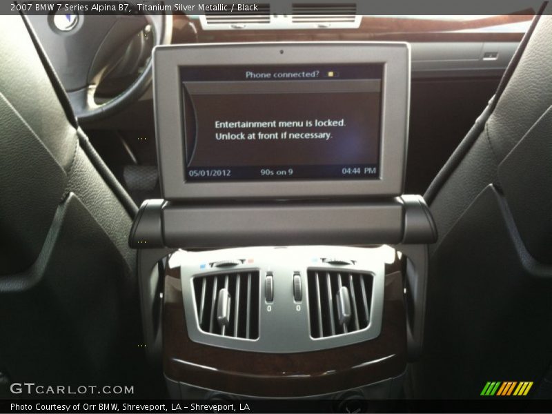 Titanium Silver Metallic / Black 2007 BMW 7 Series Alpina B7