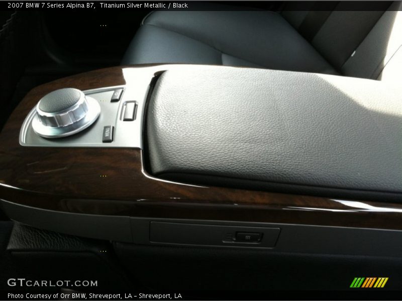 Titanium Silver Metallic / Black 2007 BMW 7 Series Alpina B7