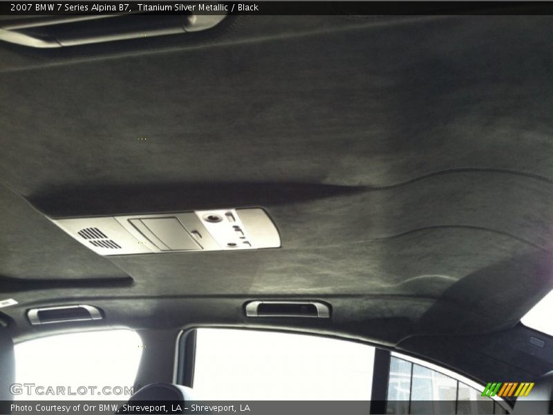 Titanium Silver Metallic / Black 2007 BMW 7 Series Alpina B7