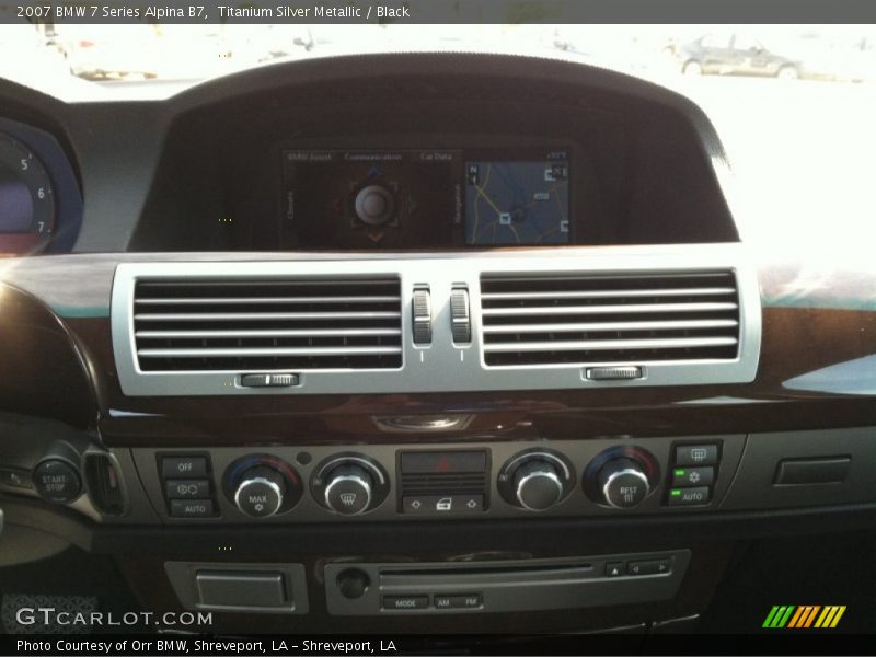 Titanium Silver Metallic / Black 2007 BMW 7 Series Alpina B7