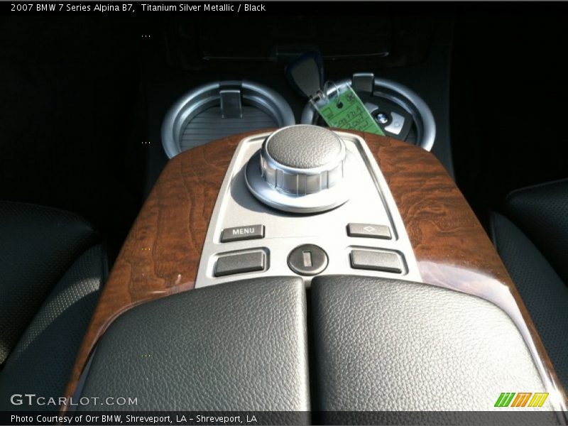 Titanium Silver Metallic / Black 2007 BMW 7 Series Alpina B7