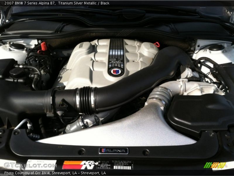  2007 7 Series Alpina B7 Engine - 4.4 Liter Alpina Supercharged DOHC 32-Valve VVT V8