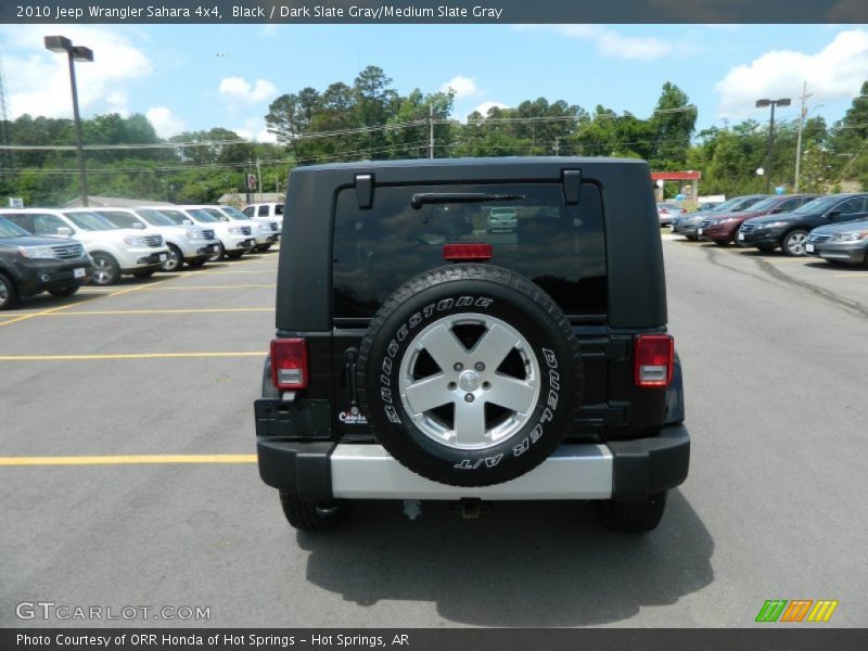 Black / Dark Slate Gray/Medium Slate Gray 2010 Jeep Wrangler Sahara 4x4