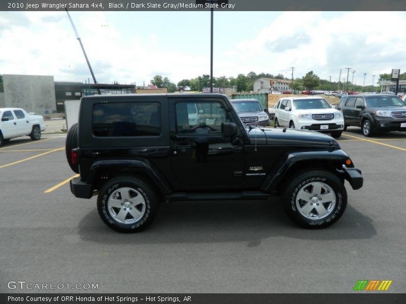 Black / Dark Slate Gray/Medium Slate Gray 2010 Jeep Wrangler Sahara 4x4