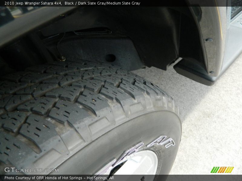 Black / Dark Slate Gray/Medium Slate Gray 2010 Jeep Wrangler Sahara 4x4