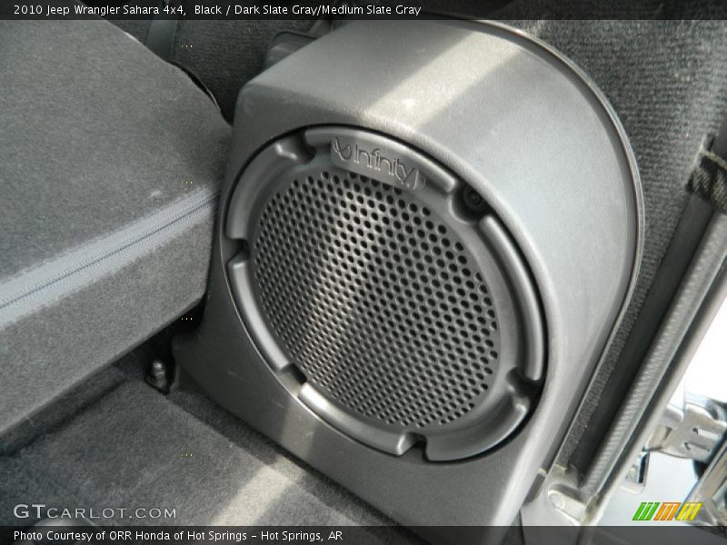 Black / Dark Slate Gray/Medium Slate Gray 2010 Jeep Wrangler Sahara 4x4