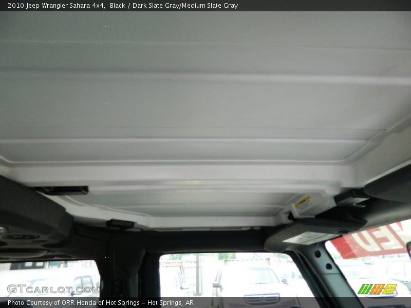 Black / Dark Slate Gray/Medium Slate Gray 2010 Jeep Wrangler Sahara 4x4