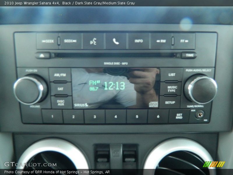 Black / Dark Slate Gray/Medium Slate Gray 2010 Jeep Wrangler Sahara 4x4