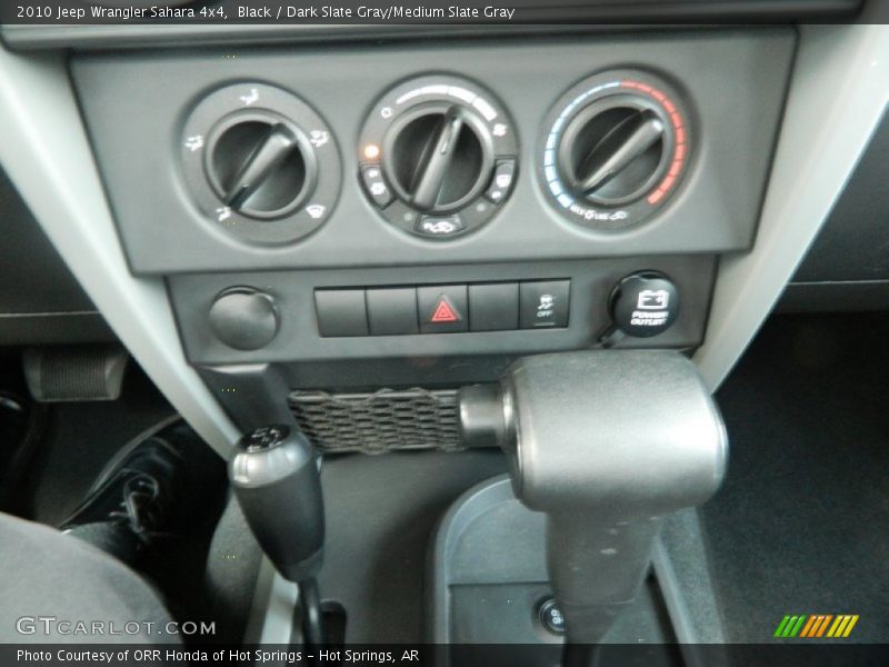 Black / Dark Slate Gray/Medium Slate Gray 2010 Jeep Wrangler Sahara 4x4