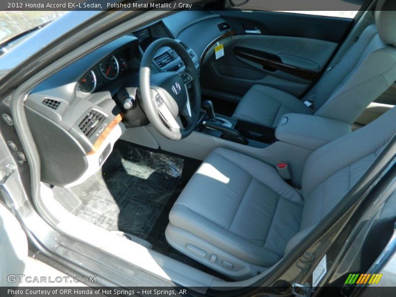 Polished Metal Metallic / Gray 2012 Honda Accord EX-L Sedan