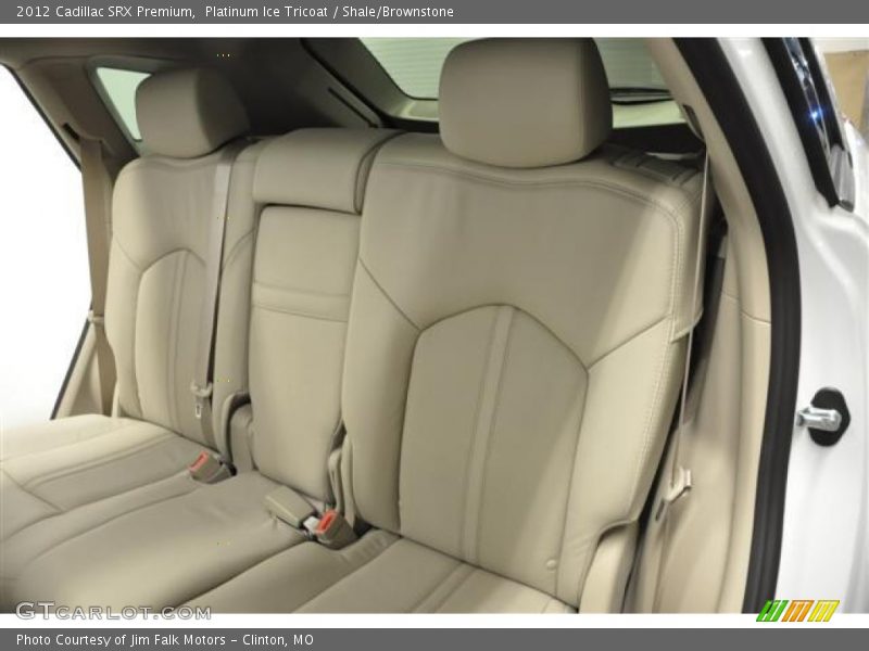 Platinum Ice Tricoat / Shale/Brownstone 2012 Cadillac SRX Premium