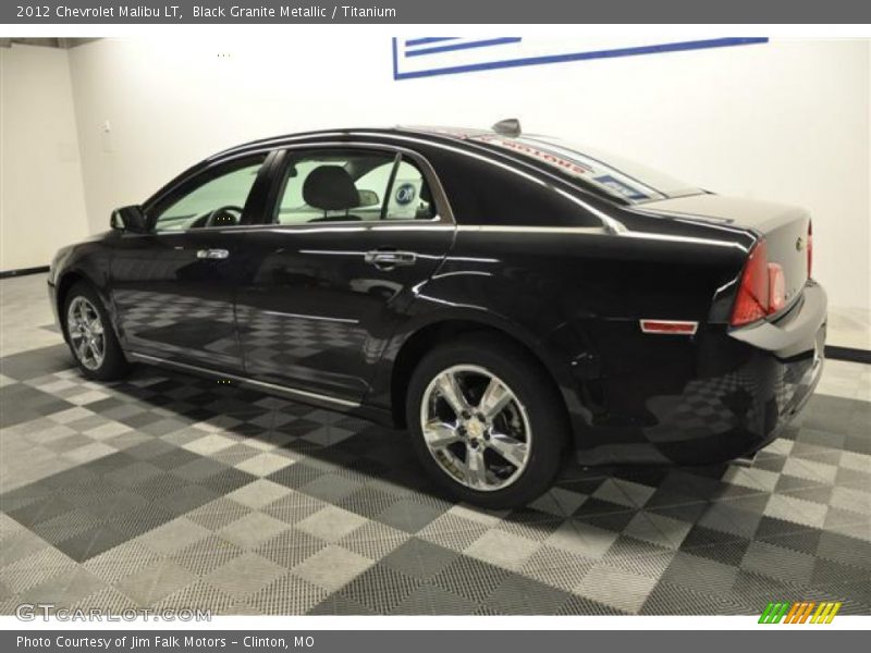Black Granite Metallic / Titanium 2012 Chevrolet Malibu LT