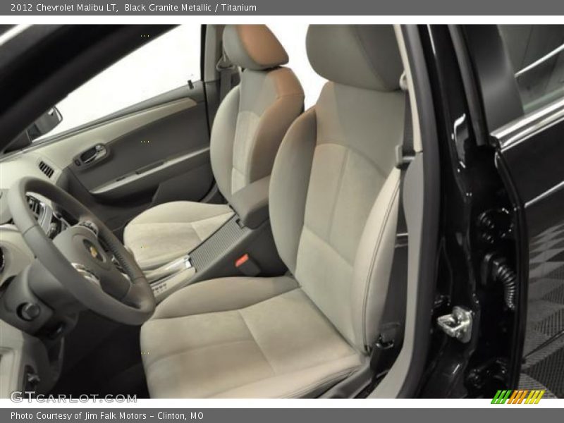 Black Granite Metallic / Titanium 2012 Chevrolet Malibu LT