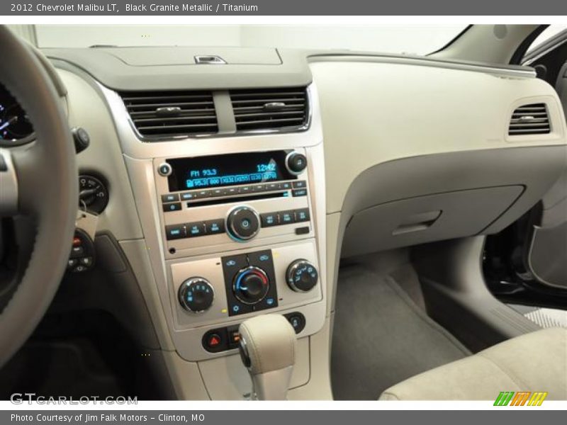 Black Granite Metallic / Titanium 2012 Chevrolet Malibu LT