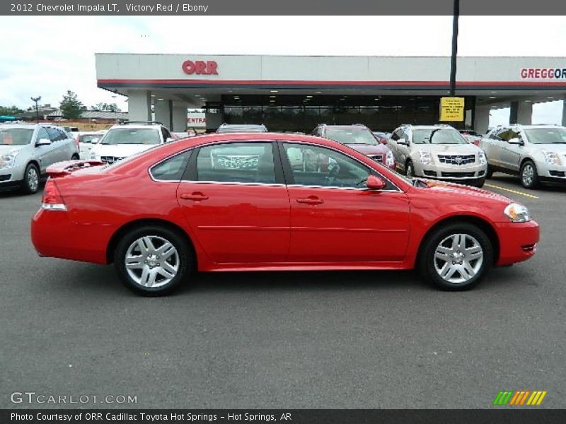 Victory Red / Ebony 2012 Chevrolet Impala LT
