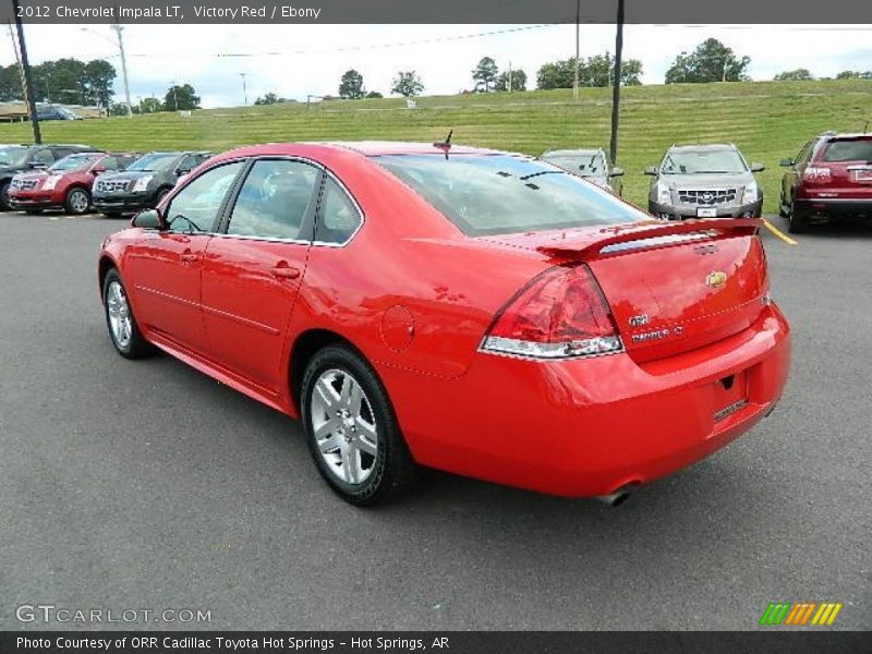 Victory Red / Ebony 2012 Chevrolet Impala LT