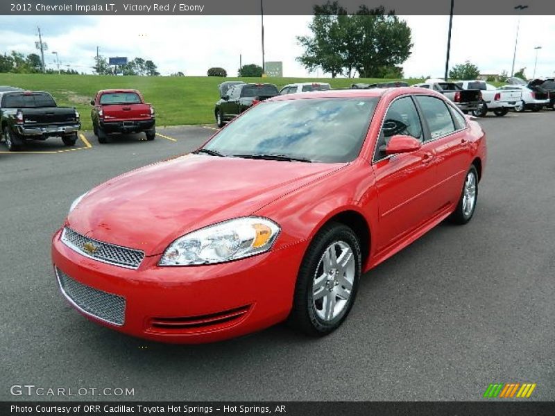 Victory Red / Ebony 2012 Chevrolet Impala LT