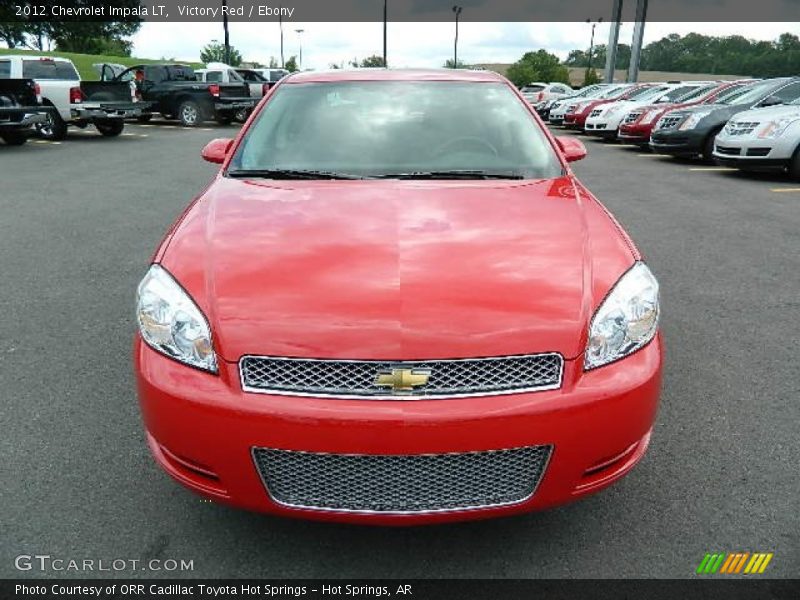 Victory Red / Ebony 2012 Chevrolet Impala LT
