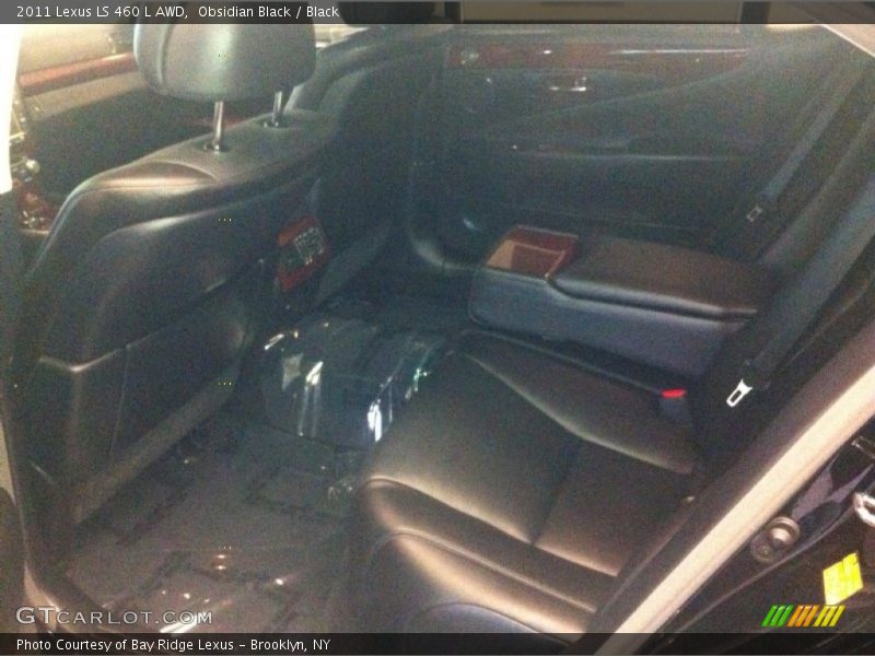 Obsidian Black / Black 2011 Lexus LS 460 L AWD