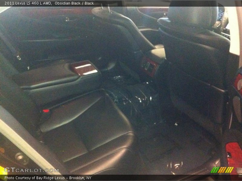 Obsidian Black / Black 2011 Lexus LS 460 L AWD
