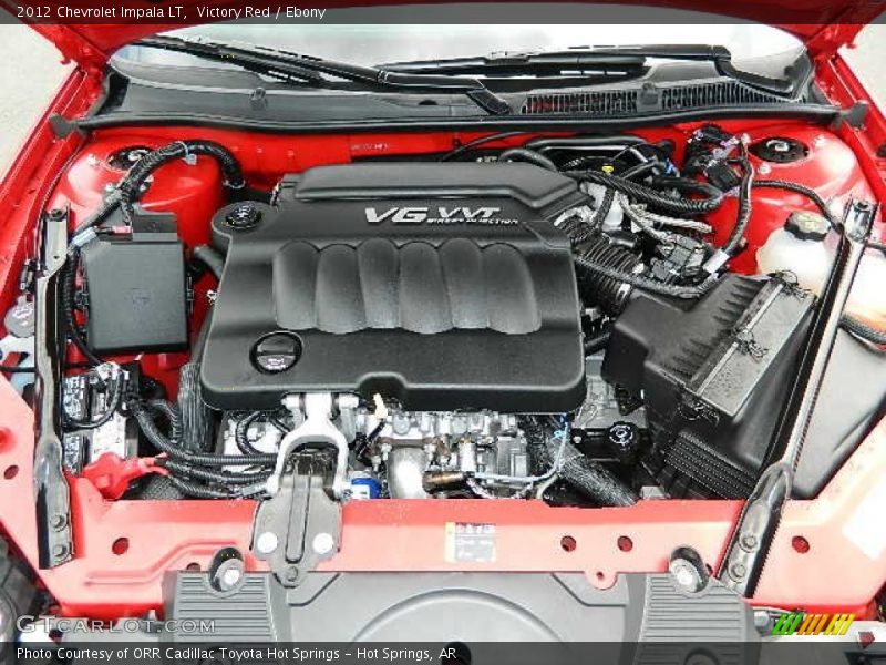 Victory Red / Ebony 2012 Chevrolet Impala LT