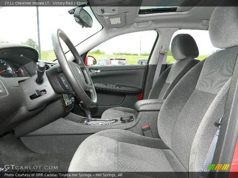 Victory Red / Ebony 2012 Chevrolet Impala LT