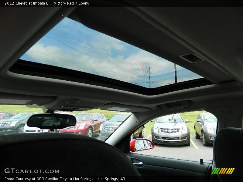 Victory Red / Ebony 2012 Chevrolet Impala LT