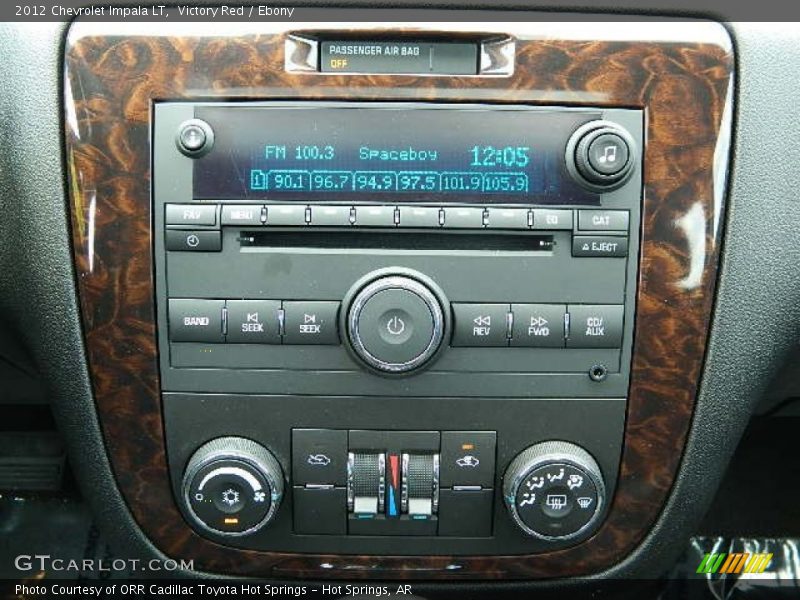 Victory Red / Ebony 2012 Chevrolet Impala LT