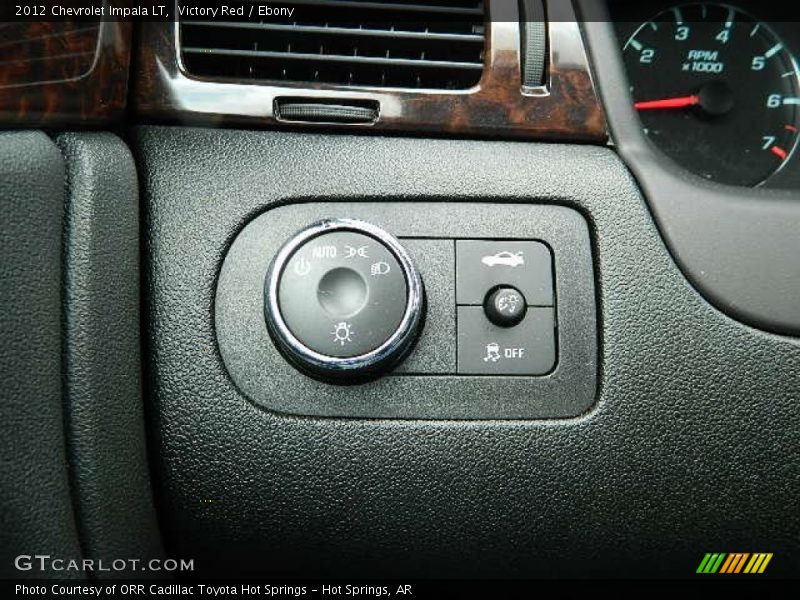 Victory Red / Ebony 2012 Chevrolet Impala LT