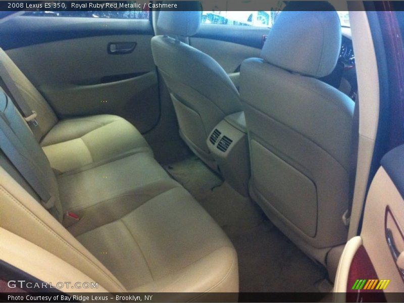 Royal Ruby Red Metallic / Cashmere 2008 Lexus ES 350