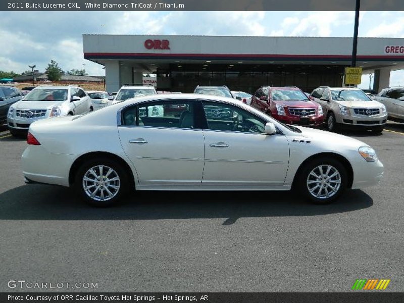 White Diamond TriCoat / Titanium 2011 Buick Lucerne CXL