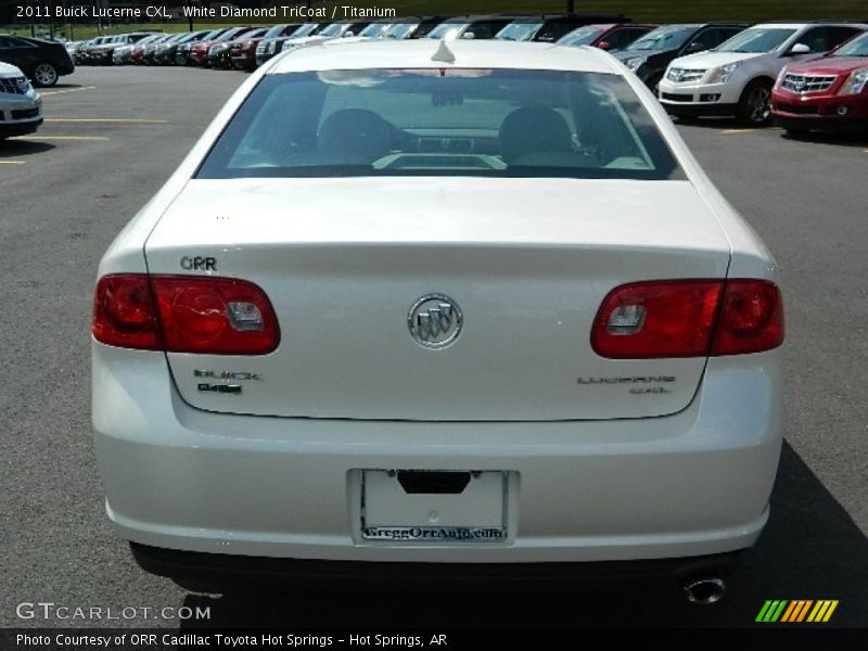 White Diamond TriCoat / Titanium 2011 Buick Lucerne CXL